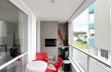 Lindo ap, mobiliado na praia do Novo Campeche - Foto 13