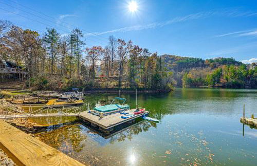 Cozy Lake Santeetlah Cottage with Dock and 3 Kayaks! - Foto 36