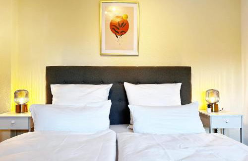 60qm Apartment mit 2 Betten in Viersen - Central - High ceiling - Foto 16