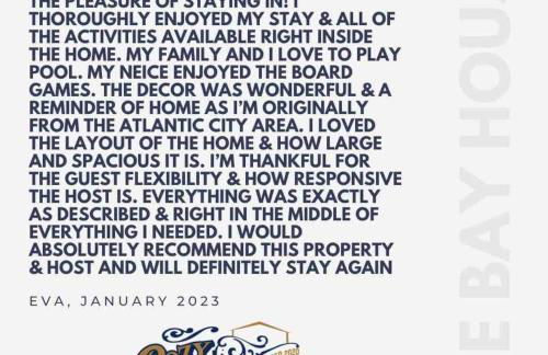 The Bay House- New Kitchen & Updates! An AC Vibe!! - Foto 64