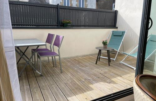 Plein centre Auray - Grand duplex 2 suites avec terrasse ensoleillée - Foto 37