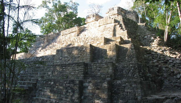En Calakmul veremos diversos restos de la civilización maya