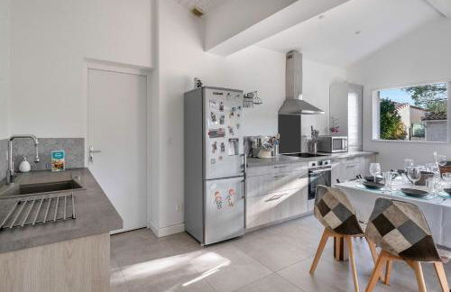 Jacuzzi Maison pour 11 au calme plage a 500m - Foto 8