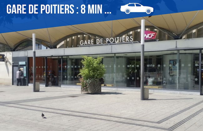 Studio Simplicien Centre ville Pitiers - Foto 9