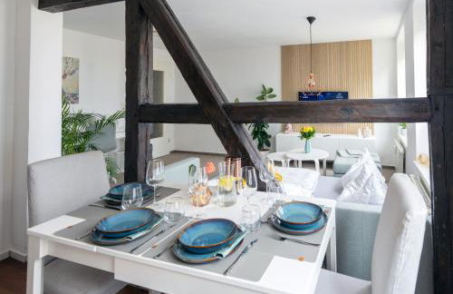 Schlosskönig - Modernes & zentrales Apartment mit Balkon und Arbeitsplatz - Foto 2