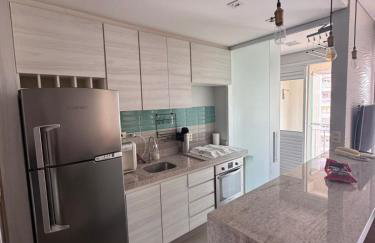 Apartamento completo em Santos, Vaga, Ar, Próx Porto,Praia - Foto 8