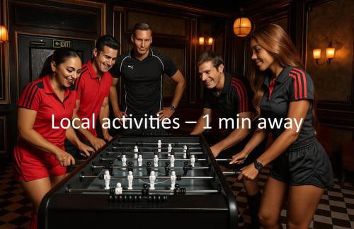 City Centre Apt - Sleeps 6, Parking, Shops & Trains - Foto 25