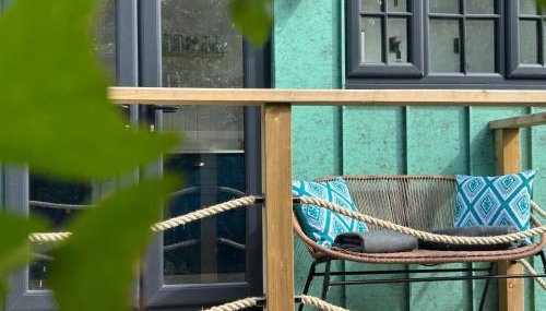 Luxury Shepherds Hut With Wood Fired Hot Tub - Foto 3