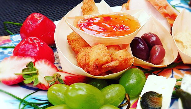 Aperitivo a bordo della barca a vela