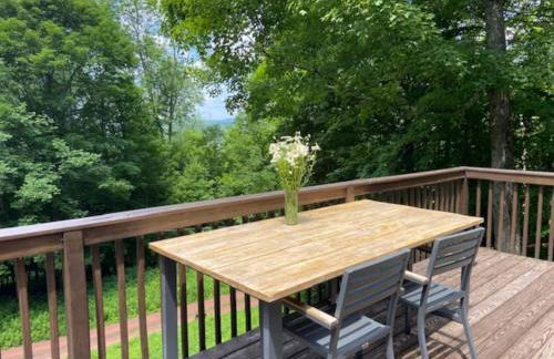 Fireplace Catskill Views Overlook Lake Cabin - Foto 36