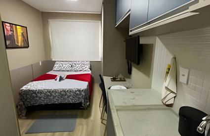 Lindo Studio em frente a praia - Foto 16