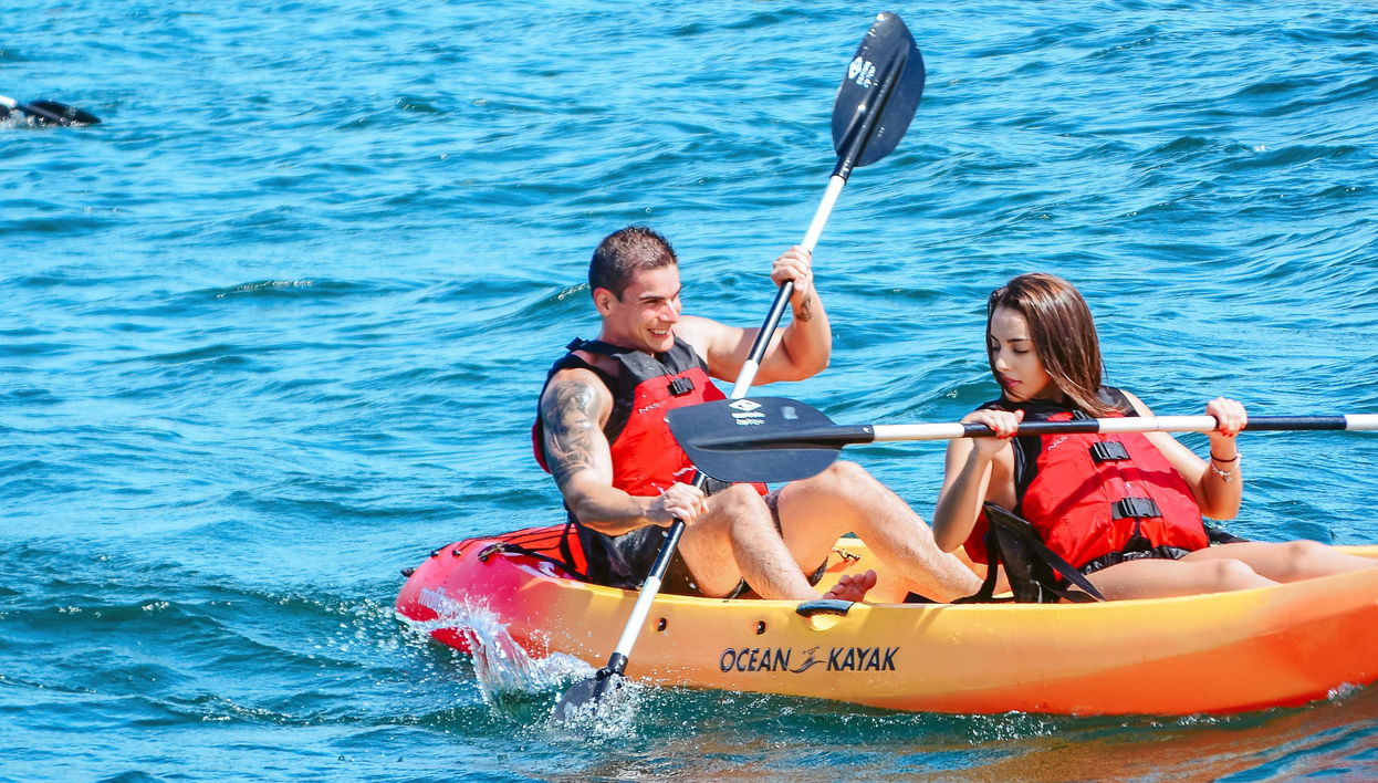 Tour del lago Arenal in kayak