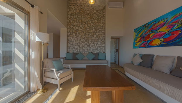 Zona de estar del vestíbulo