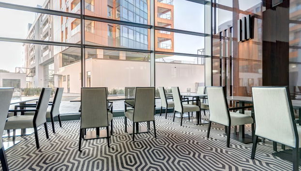 Zona de estar del vestíbulo