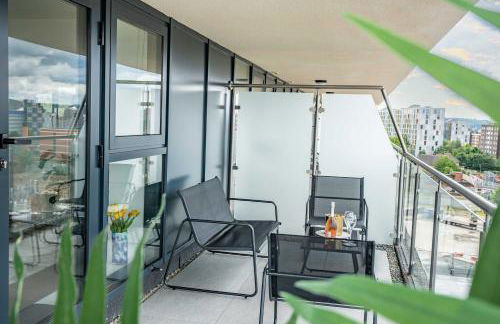 Luxury 2BR Penthouse-1, Private Terrace, City Center, Free Parking - Foto 54