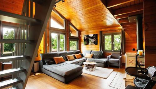 Pétillant Chalet aux 3 étangs avec SPA, Sauna et Véranda - Foto 5