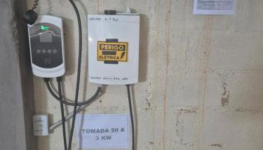 Flat com 2 quartos 2 banh AR e uma vista espetacular na área central de GV com cozinha completa-Bom p grupos ou familias ou empresas - Foto 3