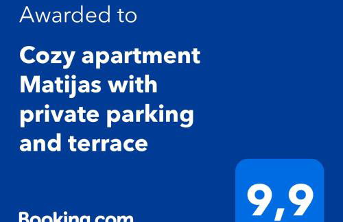 Cozy apartment Matijas with private parking and terrace - Foto 2
