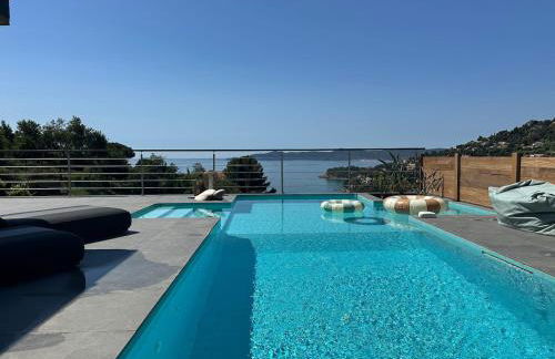 Rooftop villa in Lavandou, panoramic view - Foto 1