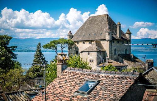 La Résidence Fleurie, vue sur le Lac Léman - Foto 57