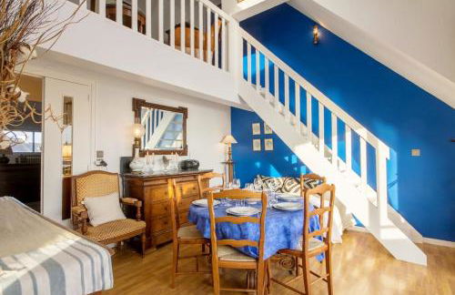 REF 434 Ploemeur Lomener appartement duplex type 4 vue mer - Foto 6