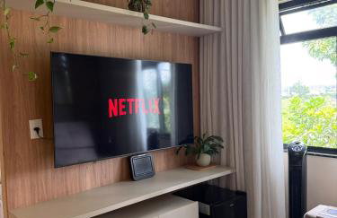 1Q Alto Padrão Asa Norte, Cozinha Completa, Home Office e Vista Verde - Foto 7