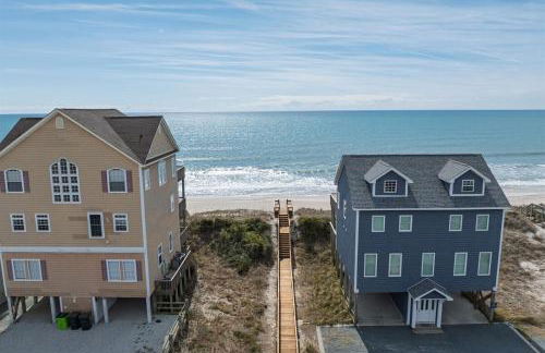 Boomerang- Oceanfront Log Cabin in North Topsail - Foto 7
