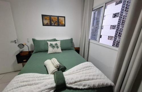 Apto inteiro 1 qto 40 mts Ed Wave Residence Ar condicionado - Foto 10