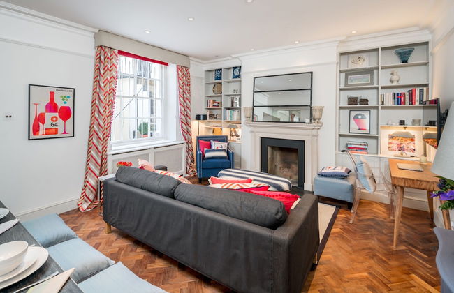 JOIVY Charming 1BR flat w Patio in the Heart of Pimlico - Foto 15
