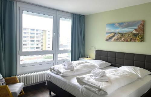Skriien Mö TOP-Fewo 4 Sterne 5 Min zum Strand Balkon 2 SZ TG Zentrum - Foto 28