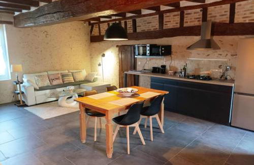 Gîte tout confort avec grand jardin, cheminée, clim et WIFI, proche châteaux de la Loire et ZooParc de Beauval - FR-1-491-400 - Photo 2