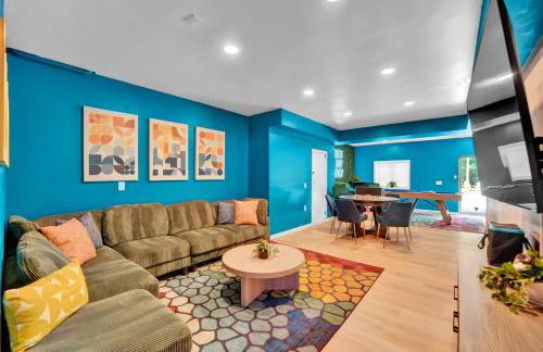 Sleeps 14 Pool Hot Tub Sauna Pickleball Arcade - Foto 53