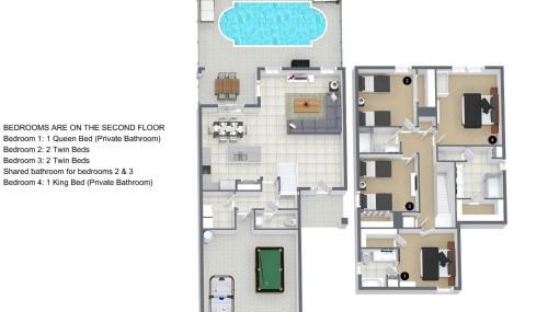 4 Bedrooms - 3,5 Bathrooms - Veranda Palms 2667 Sc - Foto 2