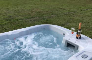 Ty Beti at Gorlan yr Efail Shepherds Hut with Private Hot Tub - Foto 39