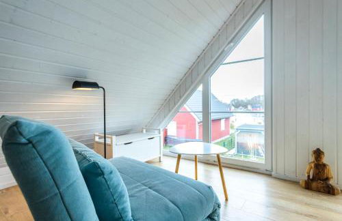 Skandi Design Ferienhaus mit Hafenblick & Beach - Foto 13