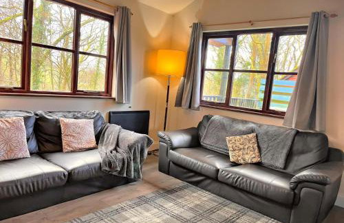Goldcrest 4-Hot Tub-Woodland Lodges-Carmarthenshire-Tenby - Foto 12