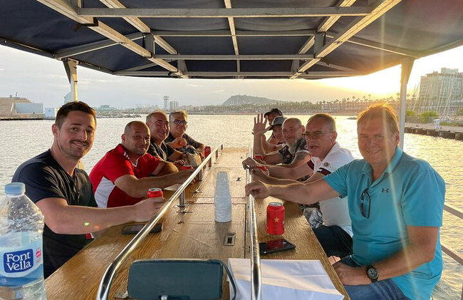 Aluguer de barco privado Pedal Cruises Valencia Barcos de Ciclismo - Foto 16