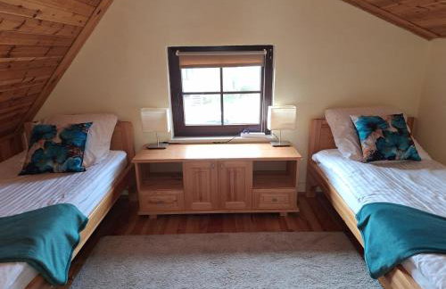 Domek pod lasem w miejscowości Rozogi- Mazury - Foto 7