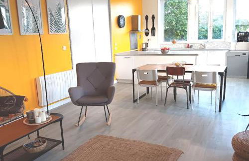 Loft avec jardin au bord de l'eau au rdc d'une ancienne école - Foto 17