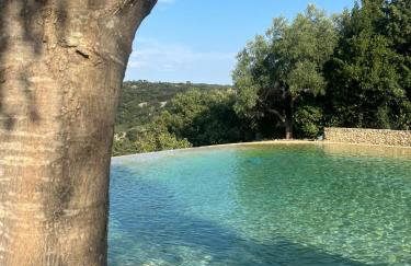 Villa 10 P piscine lagon avec vue époustouflante proche Uzès - Foto 16
