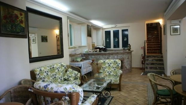 Sala de estar do lobby