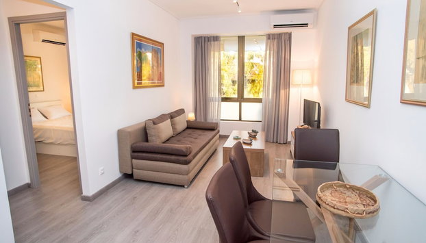 Beachside Bliss Central 1-Bedroom in Glyfada - Foto 4, Habitación
