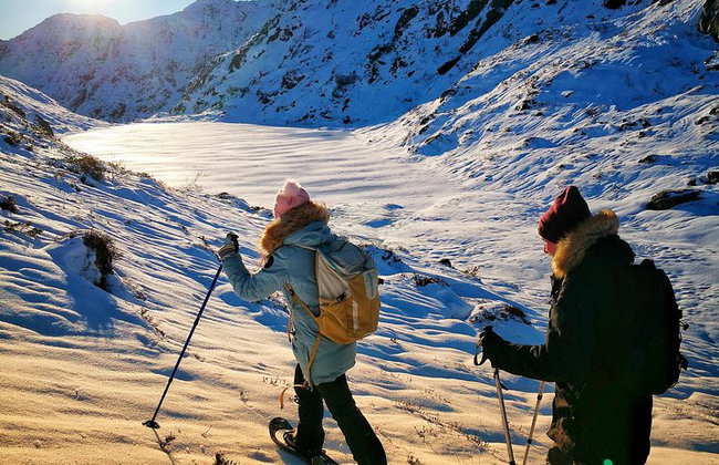 Schneeschuhwandern in Bergen - Öffentliche Tour - Foto 6
