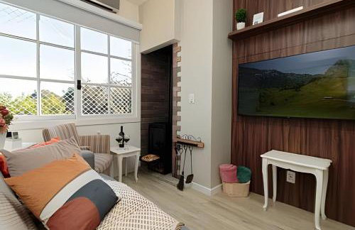 Apartamento à 10 min Centro para 06 Pessoas com Lareira, Ar condicionado e Wi-Fi Veloz - Photo 31