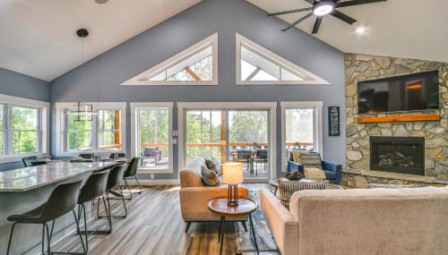 Hot Tub and Game Room! Family Connelly Springs Home - Photo 5