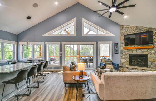 Hot Tub and Game Room! Family Connelly Springs Home - Photo 5