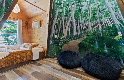 TeePee at Paradise Point with a hot tub fire pit & grill - Foto 21