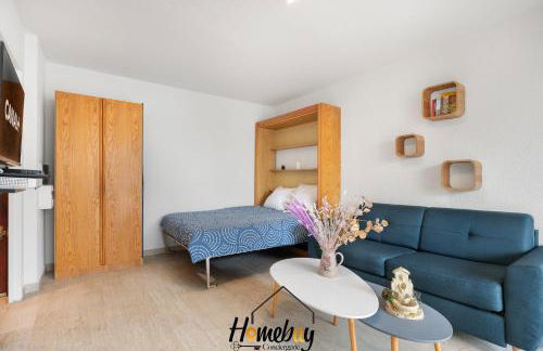 Studio Cosy, Emplacement Idéal 2 minute des plages - Photo 8