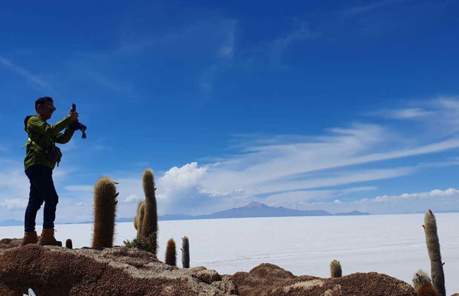 Excursion de 3 jours au salar d’Uyuni et au volcan Tunupa - Photo 6