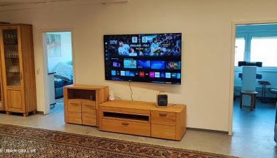 Mega Ferienwohnung fünf Schlafzimmer nur Einzelbetten 198qm bis 12 Personen mit Parkpl Grill WLAN - Foto 2